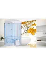Resim Vialli Sıvı Sabun Dispenseri 1000 Ml Şeffaf S4T 