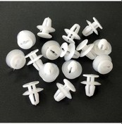 Resim Lasonstiges 20/50 Adet Kapı Paneli İçin İç Trim Klipsleri Ayna Paneli Muhafaza Klipsleri Ford Focus Fiesta 1214485 Araba İçin Plastik Toka 