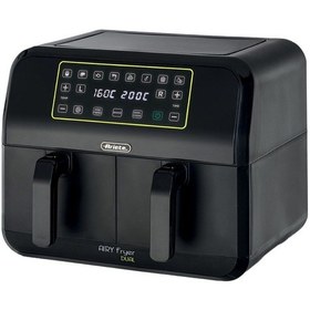 Resim Ariete Dual Airyfryer Siyah 8 L XXXL 1700W Çift Hazneli Sıcak 