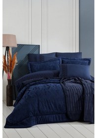 Resim Elart Çeyiz Paketi Vanetta 10 Parça Lacivert Lacivert 