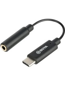 Resim Boya By-K9 3.5mm Trrs / USB Type-C Mikrofon Adaptörü 