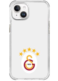 Resim Galatasaray 5 Yıldız Arma Telefon Kılıfı - iPhone 14 