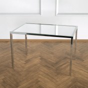 Resim Evka Shiny Yan Sehpa - Paslanmaz Ayak Ayna Tabla 