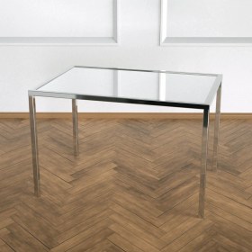 Resim Evka Shiny Yan Sehpa - Paslanmaz Ayak Ayna Tabla 