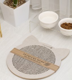 Resim Petbucks Pet Accessories Doğal Sisal Kedi Tırmalama Matı Kedi Tırmalama Tahtası Kedi Otu Catnip İçerikli 