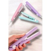 Resim 180°C Isı ve Uzun Süre Kalıcı Düzlük Sağlayan Mini Saç Düzleştirici 