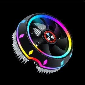 Resim Fortunelane Core Hava Soğutucu, Ufo Tasarımı, 5 Renkli Aydınlatma, Alüminyum Gövde, Intel/amd Uyumlu, Hidrolik Yataklı Fan, 2400r 