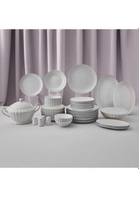 Resim Aryıldız Sintra Gold 60 Parça Porselen Yemek Takımı Ar255469 