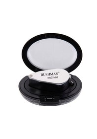 Resim Bushman 40X25 MM Özel Kutulu Led ve Uv Işıklı Lup Büyüteç 