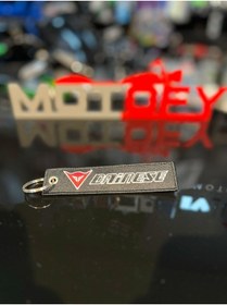 Resim MOTOFY DAİNESE ÖRME KUMAŞ DOKUMA ANAHTARLIK 