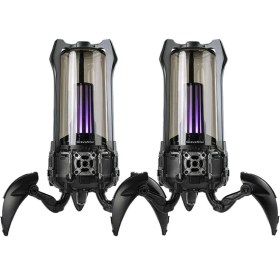 Resim GravaStar Süpernova 25W Bluetooth Hoparlör Taşınabilir Stereo Ses Bombası RGB Işıklı 2 Adet Sarı 