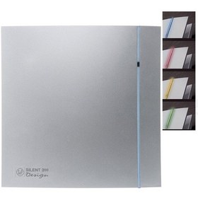Resim Silent-200 Cz Silver Design Sessiz Banyo-Wc Fanı 