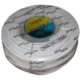 Resim Tam Kesit 3 x 0.75 TTR Kablo 100 M 