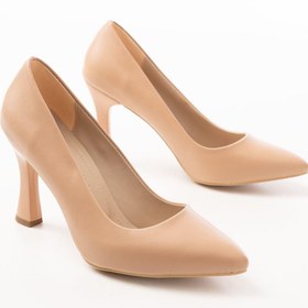 Resim Aymood St-001 Nut Günlük 9 Cm Topuklu Stiletto Ayakkabı 