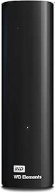 Resim WD 10TB Elements Masaüstü Harici Hard Disk USB 3.0, Siyah - WDBWLG0100HBK-EESN 