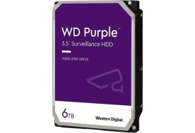 Resim Wd 6TB Purple 3.5" 256MB Sata 6GB-s 7-24 WD64PURZ Güvenlik Disk (Resmi Distribitör Ürünü) 