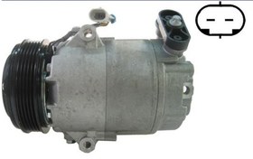 Resim Opel Corsa C Klima Kompresörü Mahle Marka 93176875 