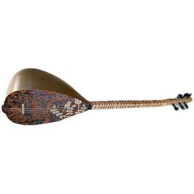 Resim Idol Altın Renk Tekne ve Sümbül İşleme Cura Çocuk Sazı Tam Set 