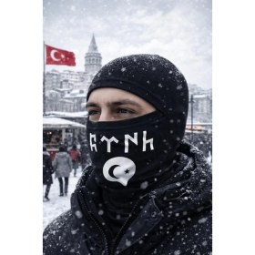 Resim Single Sword Army Termal Kar Maskesi Erkek&kadın Balaklava 