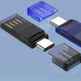 Resim Ally Type-C USB C Micro Tf Kart Okuyucu - Telefon Tablet Pc-Laptop Bellek Kart Okuyucu 