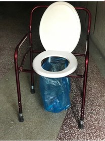 Resim Hasta Tuvaleti Kamp Tuvaleti Poşetli Wc 