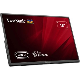 Resim Viewsonic Va1650 16" 60 Hz 7 MS Hdmı+Usb-C Fullhd Ips Taşınabilir Monitör 