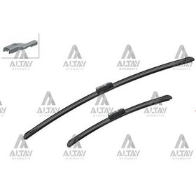 Resim Bosch Silecek Süpürgesi Tek Tip Retrofıt Üniversal 15" Muz 380mm Bsh-3397007414 