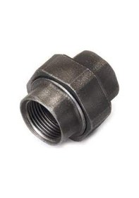 Resim Fitings - Konik Rekor Siyah 3/4" 