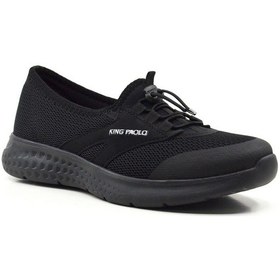 Resim King Paolo D5097 Fiona - Siyah - Kadın Ayakkabı,tekstil Spor Ayakkabı-siyah Siyah 