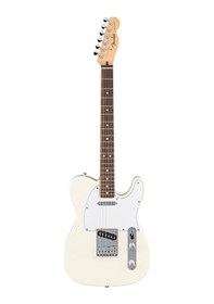 Resim Fender 0266040505 Standard Telecaster Elektro Gitar Olympic White Laurel Klavye Beyaz Temiz Görünüm Ve Net Tonlar 