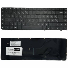 Resim Notespare Hp Uyumlu Compaq Presario CQ56-200, CQ56-200ST, CQ56-210ST Notebook Klavye Siyah TR 