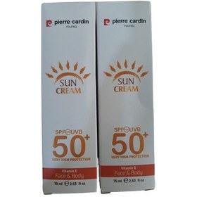 Resim Pierre Cardin Yüksek Koruyucu Güneş Kremi SPF50+ 2 x 75 ML 