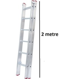 Resim Beykon 6 + 6 Basamaklı 4 M Endüstriyel Sürgülü Merdiven 