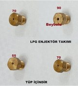 Resim Luxell Uyumlu Ocak Lpg Tüp Dönüşüm Enjektör Memeleri Takımı 7 Mm - 453978551 