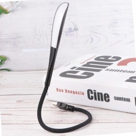 Resim Hobibahçem HOBİBAHÇEM® USB Girişli 14 Ledli 3 Kademeli Dokunmatik Masa/Kitap Okuma Lambası Ledi Siyah 