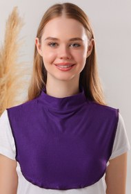 Resim Melodi Scarf Kadın Tesettür Boyunluk Mor 