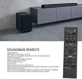 Resim Goshyda RMT AH514U HT A3000 Soundbar Ev Sinema Sistemi Için Uzaktan Kumanda, HT A3000 Için Yedek Profesyonel Soundbar Sistemi Uzaktan Kumanda 