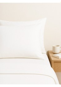 Resim Purecomfort %100 Pamuk 2'li Yastık Kılıfı Seti Beyaz 