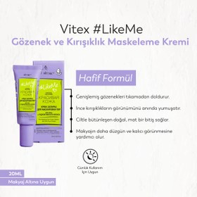 Resim Vitex - #LikeMe - Gözenek ve Kırışıklık Maskeleme Kremi (20 ml) 