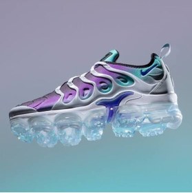 Resim Nike Air VaporMax Plus Erkek Beyaz Spor Ayakkabı 