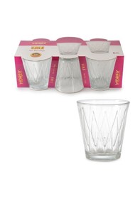 Resim Konak Züccaciye Loli 6lı Cam Su Bardağı 