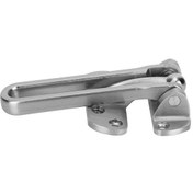 Resim Kangvka Güvenlik Kilidi Ev Otel Apartman Kapısı İçin Çelik Anti-kaçırma Tıkacı Kolay Kurulum Jf-01 Tel Çekim Nikel 