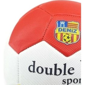 Resim Happy Junior Futbol Topu Dikişli 420 gr No:5 - FB-660-SARI-KIRMIZI 