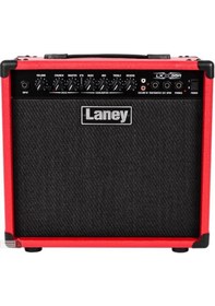 Resim Laney Lx35r-red Elektro Gitar Amfisi Kırmızı 35w Güç Reverb Efekti Retro Kırmızı Kaplama 