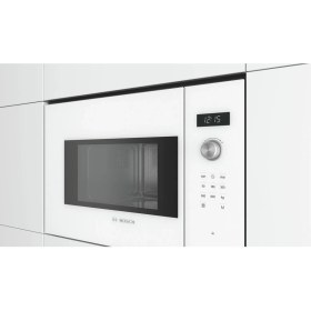 Resim Bosch BFL524MW0 Ankastre Mikrodalga Fırın 800 W Beyaz Renkli Mekanik Kontrol Özellikli 