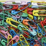 Resim 50 Adet Canlı Renkli Güvenlik Pimleri - Güvenli Toka, Küçük Boy, Dikiş & El İşleri İçin İdeal, Şeffaf Saklama Kutusunda Çeşitli Renkler, Dikiş Malzemeleri Aksesuarları 