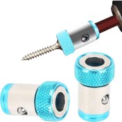 Resim Depolife Manyetik Mıknatıslama Halkası Manyetik Vida Tutucu Hex 1/4 Ph Pz Yıldız Matkap Ucu Için Güçlü 2'li 