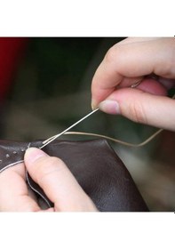 Resim Saraç El Dikiş İğnesi 1,0 MM x 8 CM -2 Adet 