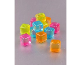 Resim EminHome Plastik Buz Küpü Renkli 20 Li 