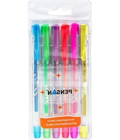 Resim My-kıng Neon Jel Kalem 6lı Set - Pe02227jk00n6 124-Pembe 